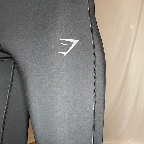 🦈 BNWT gymshark leggings black/grey - Picture 4 of 12